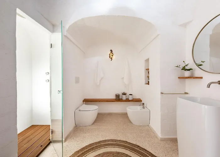 Trulli Mest'andrea Alle Lame Lägenhetshotell Noci